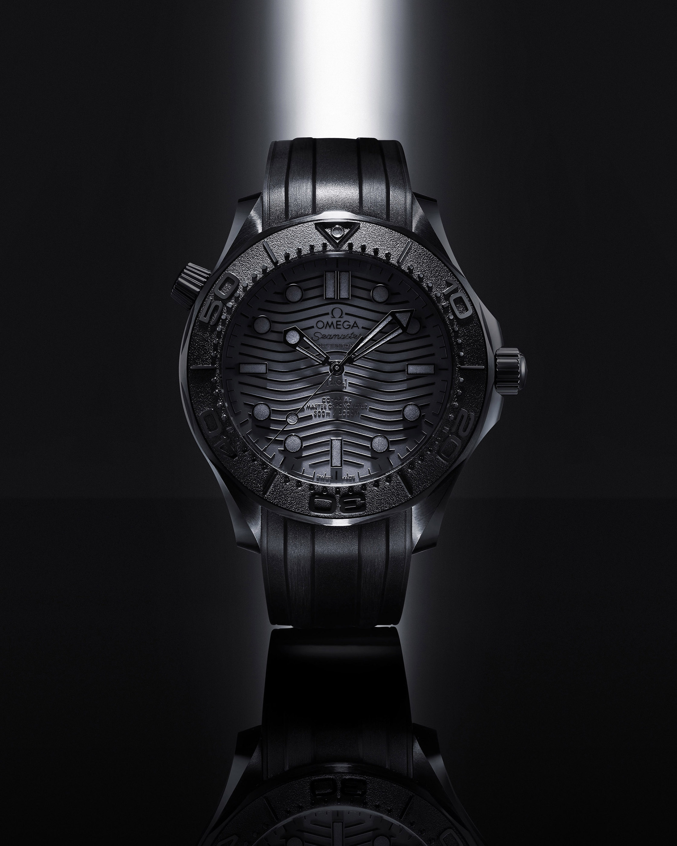 시계 촬영 – Omega Seamaster Blackonblack | 이창민 스튜디오